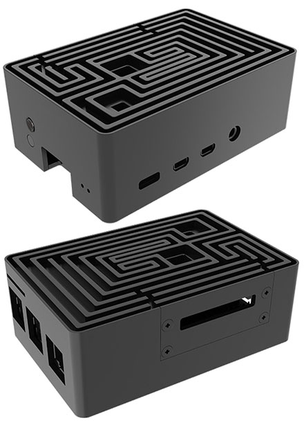 Akasa Maze Pro Raspberry Pi 4 Gehuse (A-RA10-M2B)