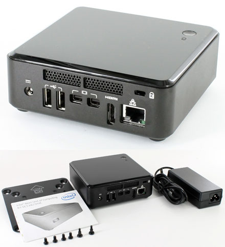 Intel DC53427HYE NUC (Intel Core i5-3427U CPU 2x 1.8Ghz, 1x HDMI, 2x dP, 2x Mini-PCIe)