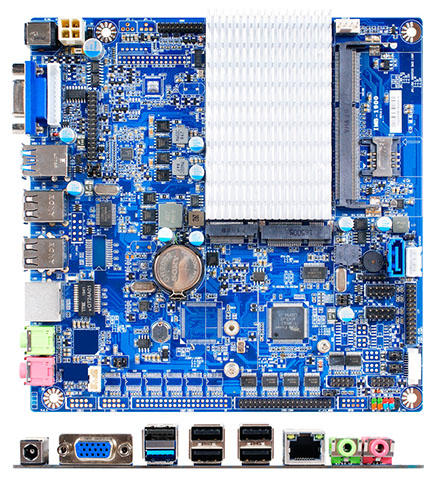 Jetway JIMBA-1900-6C (Intel J1900 BayTrail, 5x USB2.0, 1x USB3.0, 12V DC-in)