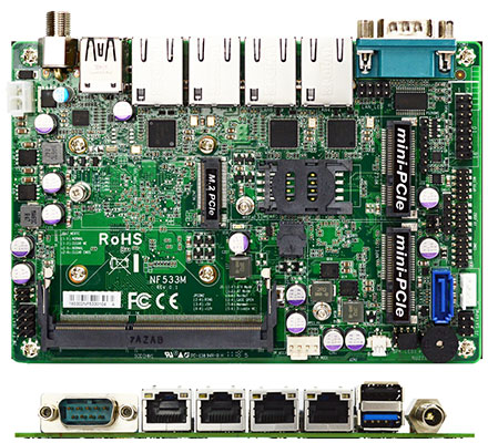 Jetway JNF533M-1900 (Intel Bay-Trail)