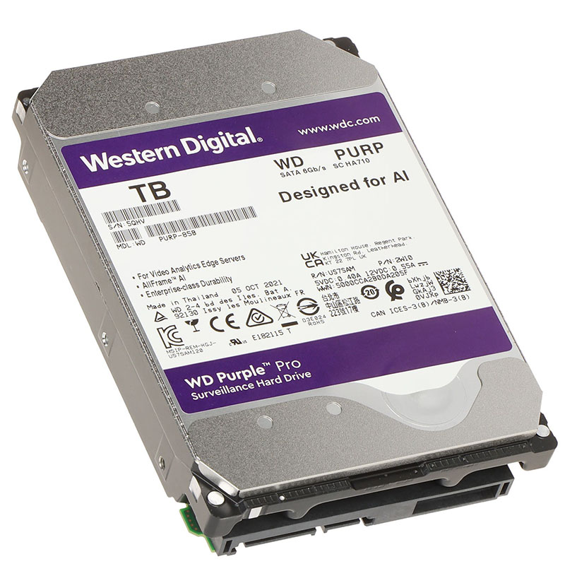Western Digital WD Purple Pro, 3,5" HDD 12TB, 24/7 <b>[WD121PURP]</b>